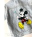 Notalı mickey kot ceket