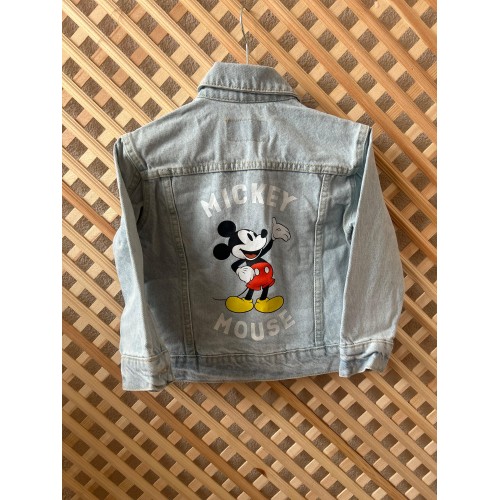 Mickey Mouse Unisex Denim Ceket